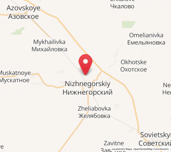 Map of Zelyonoye, Crimea
