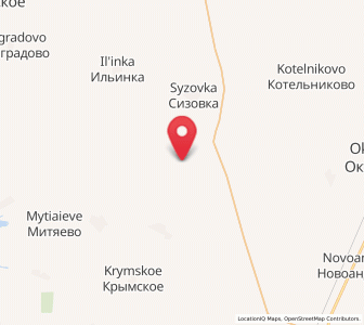 Map of Zernovoye, Crimea
