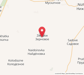 Map of Zernovoye, Crimea