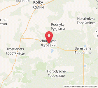Map of Schurawytschi, Volyn