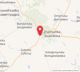 Map of Znamyanka Druha, Kirovohrad