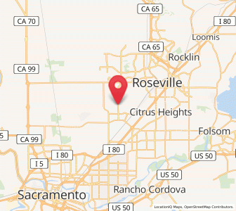 Map of Antelope, California