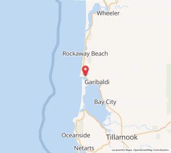 Map of Barview, Oregon