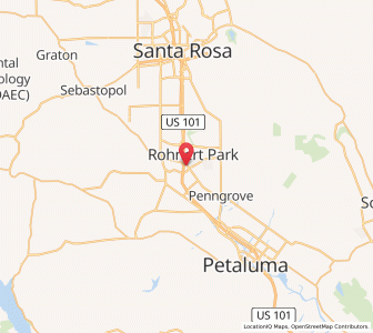 Map of Cotati, California