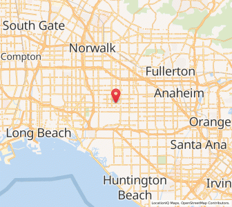 Map of Cypress, California