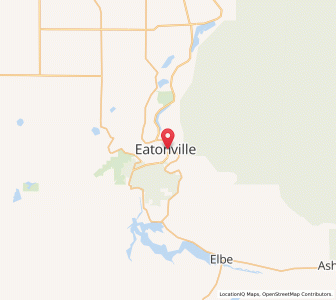 Map of Eatonville, Washington
