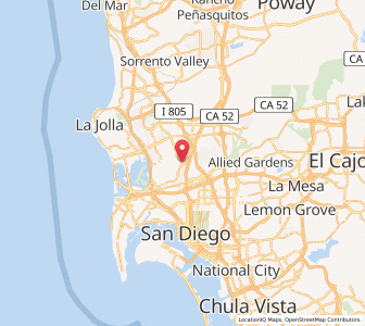 Map of Linda Vista, California