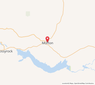 Map of Morton, Washington