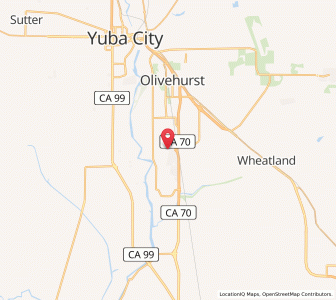 Map of Plumas Lake, California