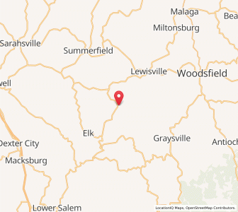 Map of Stafford, Ohio