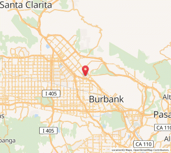 Map of Sun Valley, California