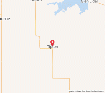 Map of Tipton, Kansas