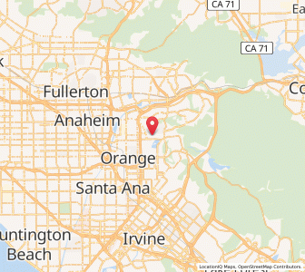 Map of Villa Park, California