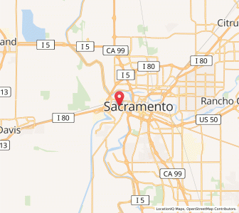 Map of West Sacramento, California